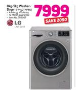 LG 8Kg- 5Kg Washer Dryer FH4U2TMP8S 