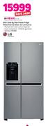 LG 600L Side By Side Freeze Fridge Water And Ice Silver GC-L247SLUV A