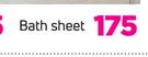 Pierre Cardin Assorted Bath Sheet-Each