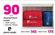 Pierre Cardin Assorted Bath Towels-Each