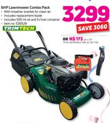 Trimtech 6HP Lawnmower Combo Pack Including Replacement Blade + 500ml Oil And 5L Fuel Container