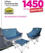 Camp Master 3 Piece Sundowner Sett