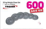 Trozan 25Kg Weight Plate Set