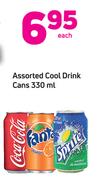 Assorted Cool Drink Cans 330ml- Each