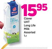 Clover UHT Long Life Milk Assorted-1L