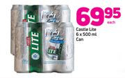 Castle Lite Can-6 x 500ml