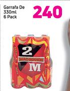 Garrafa de 330ml 6 Pack