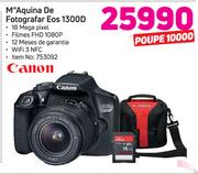 Canon Máquina de Fotografar EOS1300D