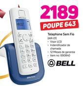 Bell Telephone sem fio AIR-01