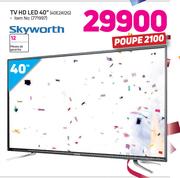 Skyworth 40" HD LED TV 40E2A12G