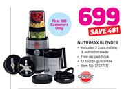 Genesis Nutrimax Blender