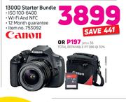 Canon 1300D Starter Bundle