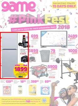 Game Botswana : Pink Fest (25 April - 9 May 2018), page 1