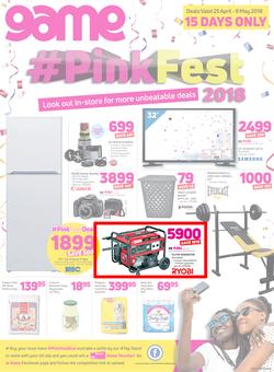 Game Botswana : Pink Fest (25 April - 9 May 2018), page 1