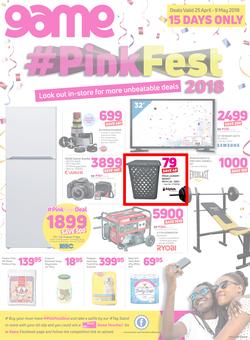 Game Botswana : Pink Fest (25 April - 9 May 2018), page 1