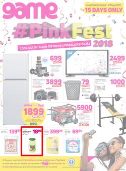 Game Botswana : Pink Fest (25 April - 9 May 2018), page 1