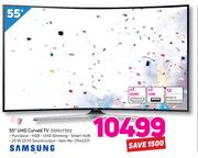 Samsung 55" UHD Curved TV 55MU7350