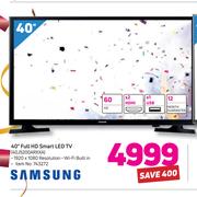 Samsung 40" Full HD Smart LED TV 40J5200ARXXA