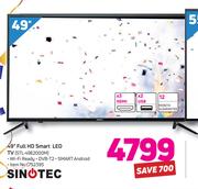 Sinotec 49" Full HD Smart LED TV STL-49E2000M