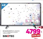Sinotec 49" Full HD LED TV STL-49E2000G