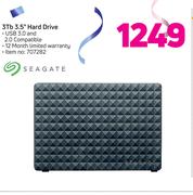 Seagate 3TB 3.5" Hard Drive 