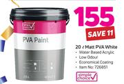 Simple Choice 20Ltr Matt PVA White