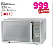 Defy 28Ltr Electronic Microwave Oven MW M2822MG