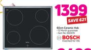 Bosch 60cm Ceramic Hob