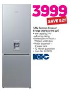 KIC 336Ltr Bottom Freezer Fridge KBF 634 1 ME WT