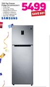 Samsung 330Ltr Top Freezer Fridge RT32K5502S8 F