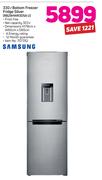 Samsung 330Ltr Bottom Freezer Fridge Silver RB29HWR3DSA U