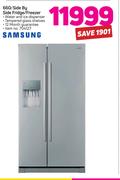 Samsung 660Ltr Side By Side Fridge/Freezer