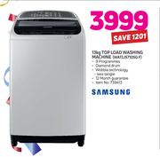 Samsung 13Kg Top Load Washing Machine WA13J5710SG F