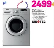 Sinotec 6Kg Front Load Washing Machine Metallic F601003S