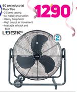 Logik 60cm Industrial Floor Fan 