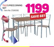 Tilo 5-Piece Dinning Set