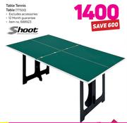 Shoot Table Tennis Table TT500