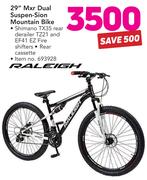 Raleigh 29” Mxr Dual Suspen-Sion Mountain Bike