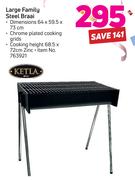 Ketla Large Family Steel Braai