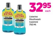 Listerine Mouthwash Coolmint-750ml Each