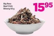 Big Rexx Beef Chilli Biltong-50g
