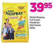 Nestle Nespray Full Cream Powdered Milk Packet-500g