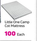 Little One Camp Cot Mattress-Each