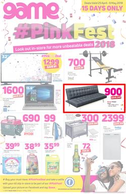 Game Ghana : Pink Fest (25 April - 9 May 2018), page 1