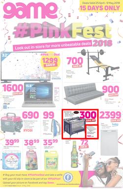 Game Ghana : Pink Fest (25 April - 9 May 2018), page 1