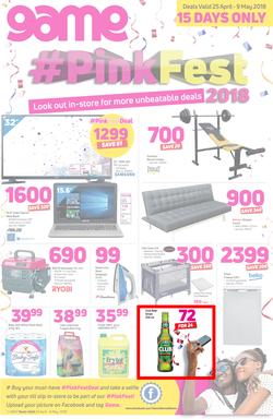 Game Ghana : Pink Fest (25 April - 9 May 2018), page 1