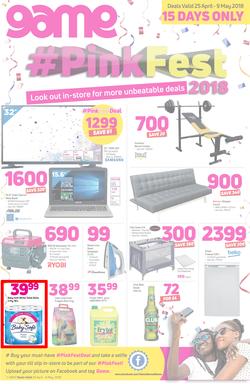 Game Ghana : Pink Fest (25 April - 9 May 2018), page 1