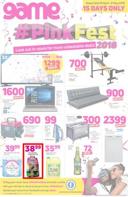 Game Ghana : Pink Fest (25 April - 9 May 2018), page 1