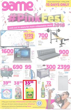 Game Ghana : Pink Fest (25 April - 9 May 2018), page 1