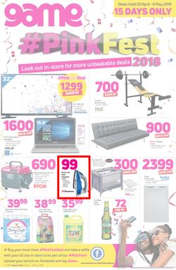 Game Ghana : Pink Fest (25 April - 9 May 2018), page 1